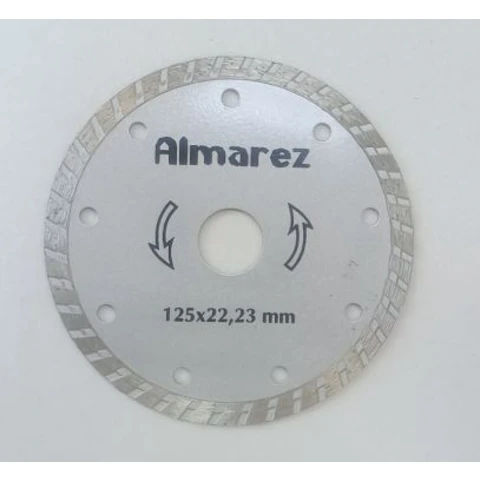 Диск отрезной алмазный 125 х 22,23 мм Железобетон-Турбо 