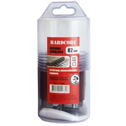 Коронка алмазная бетон, жел-бетон лазер.сварка, 5 сегм., магн.адапт. sds+ 82 мм 