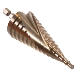 Сверло по металлу шаговое спиральное 4-32 мм Р6М5 ( 15 ступ.) Torsion step 