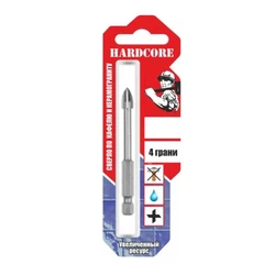 Сверло по керамограниту и керамич. плитке 12мм 4 грани 