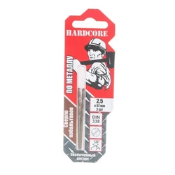 Сверло по металлу COBALT 2,5х57 мм 2 шт 