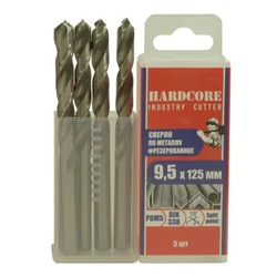Сверло по металлу Industry cutter 9.5х125 мм Р6М5 фрез. 