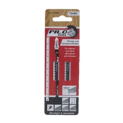 Пилки для лобзика 100х75 мм 6з/д (дер,дсп h=8-60мм) фиг. распилТ244D 2 шт/карта 