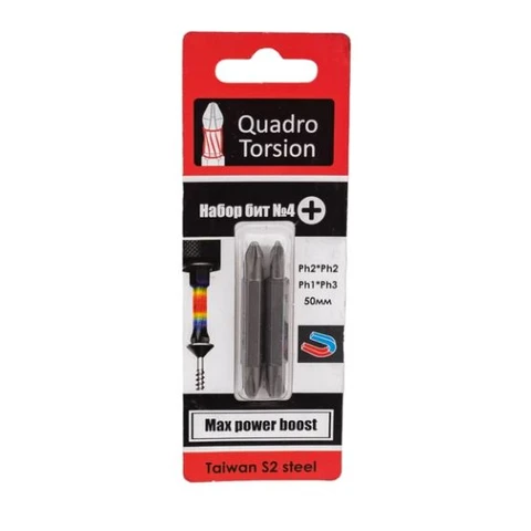 Набор бит №4 Ph2 x Ph2. Ph1 x Ph3-50 мм 