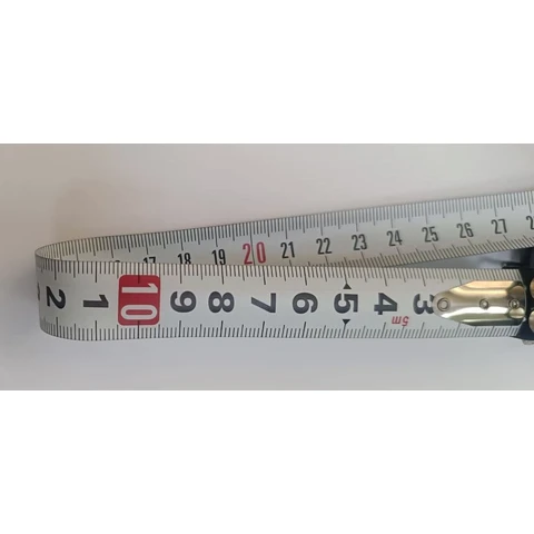 Рулетка с автостопом и магнитом 3 м х 16 мм двусторонняя 