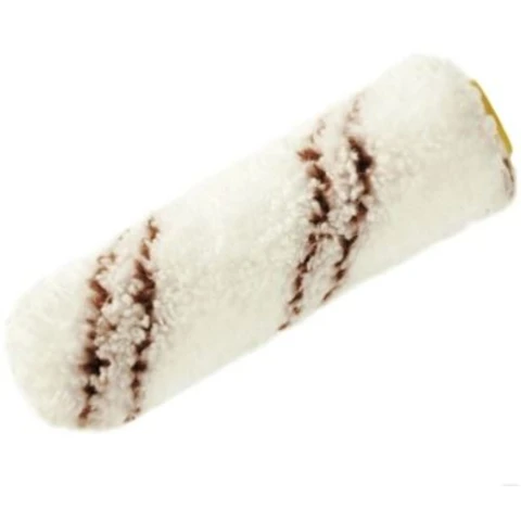 Валик-мини полиэстер 150 мм d-6 мм, ворс 9 мм ,коричневой полосой/(2 шт/уп)