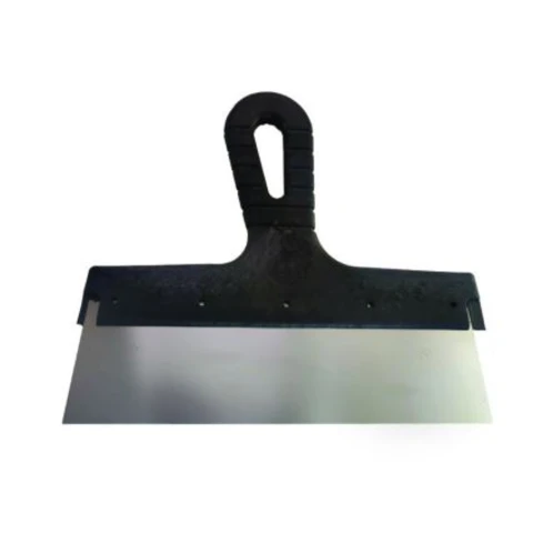 Шпатель фасадный из нерж.стали,пласт.ручка 100 мм 