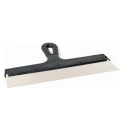 Шпатель фасадный из нерж.стали,пласт.ручка 200 мм 
