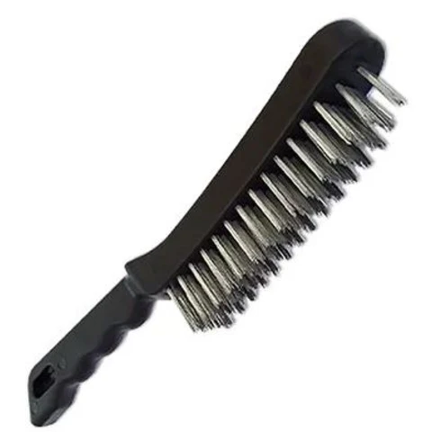 Щетка стальная проволока пластм. ручка