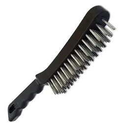 Щетка стальная проволока пластм. ручка