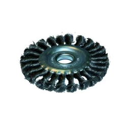 Щетка-крацовка плоск. ,витая стал.пров.-175мм/22,2 мм