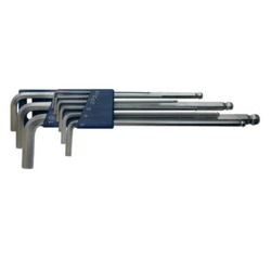 Набор ключей имбусовых 9 шт. удлиненные(1,5-10мм) CrV cталь/1 шт.