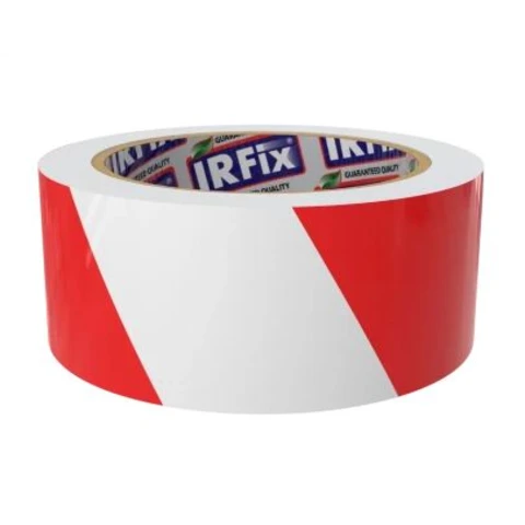 Лента сигнальная 50 мм х 150 м красно-белая IRFIX / 36 шт