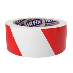 Лента сигнальная 50 мм х 150 м красно-белая IRFIX / 36 шт