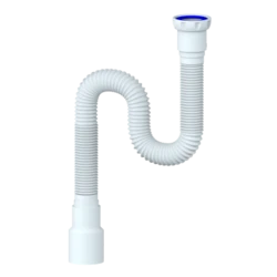 Гибкая труба 1200мм д.40 х д.40/50 с гайкой 1 1/2 (UNICORN)