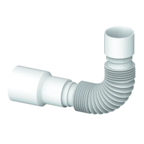 Гибкая труба 400мм 40 х 40/50 D40 (UNICORN)