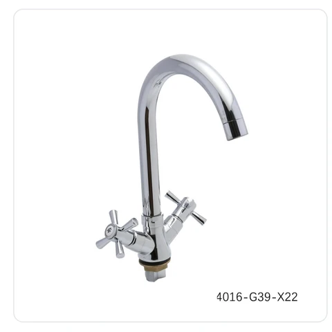 Смеситель для кухни YISEN 4016-G39-X22- Крест