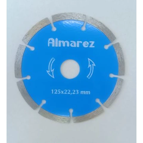 Диск отрезной алмазный 125 х 22,23 мм сухой рез Бетон/кирпич 
