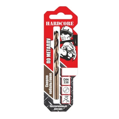 Сверло по металлу COBALT 5,5х93 мм 1 шт 