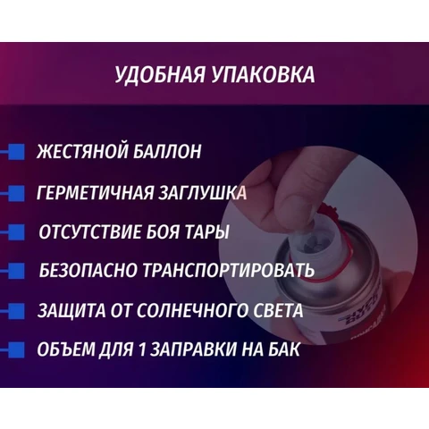 Hyper AUTO, Антигель, баллон мет. 250мл