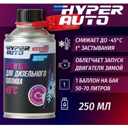 Hyper AUTO, Антигель, баллон мет. 250мл