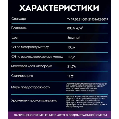 Hyper Fuel Racing M1+, бочка 50л