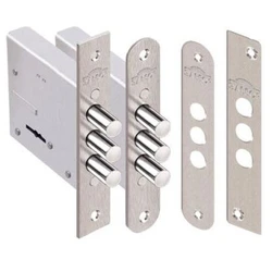 Замок врезной сувальдный REX1.5 3-ригеля Эльбор/25 шт.