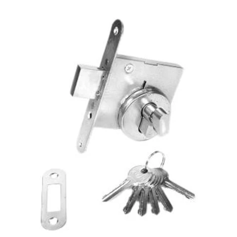 Замок врезной цилиндровый ЗВ 1-000(ЗВ1-А) - ригель плоск. 6 ключей/вертушка Антал/30 шт.