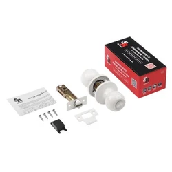 Ручка-Защелка ЗШ-03 ISPARUS (белая) фикс.