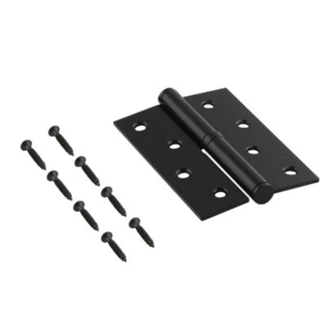 Петля накладная FHP-STD 100*70*2.5 (черная) ЛЕВАЯ