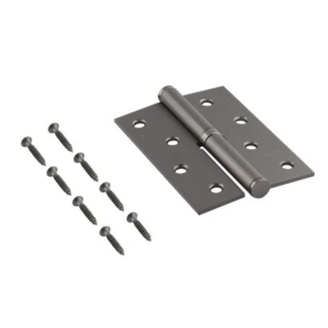 Петля накладная FHP-STD 100*70*2.5 (графит) ПРАВАЯ