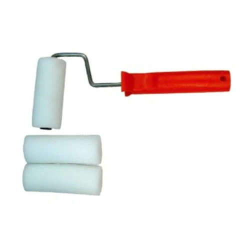 Валик поролон 100 мм d-40 мм + 2 шубки в сборе/1 шт.