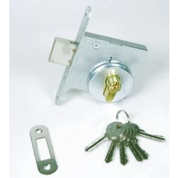 Замок врезной цилиндровый Антал ЗВ 1-1 (ЗВ1) 5 англ. ключ/вертушка