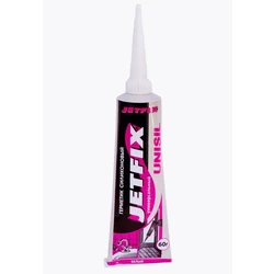 Герметик силиконовый универсальный бесцветный 60гр JETFIX UNISIL /20 шт